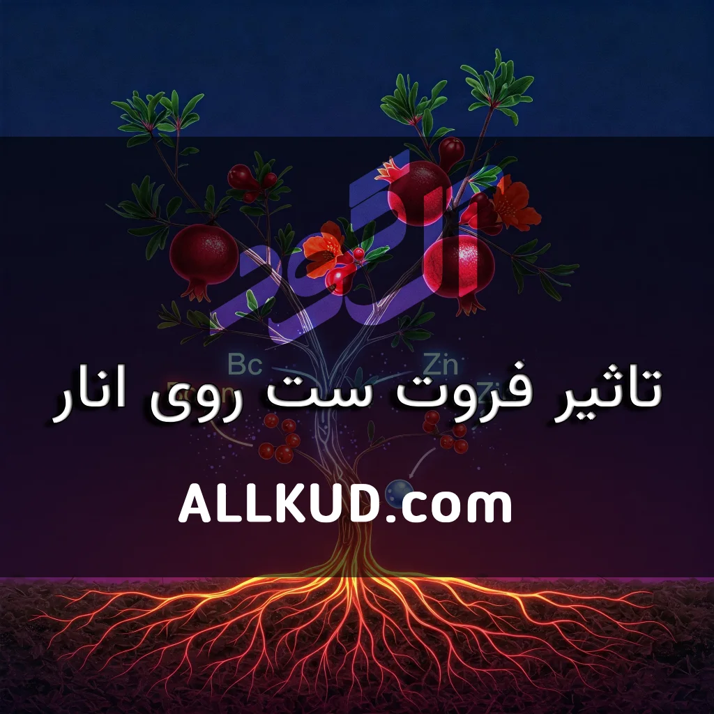 تاثیر کود فروت ست روی انار