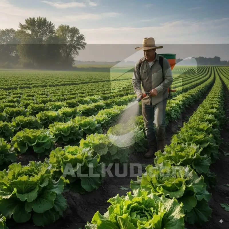 بهترین کود برای کاهو