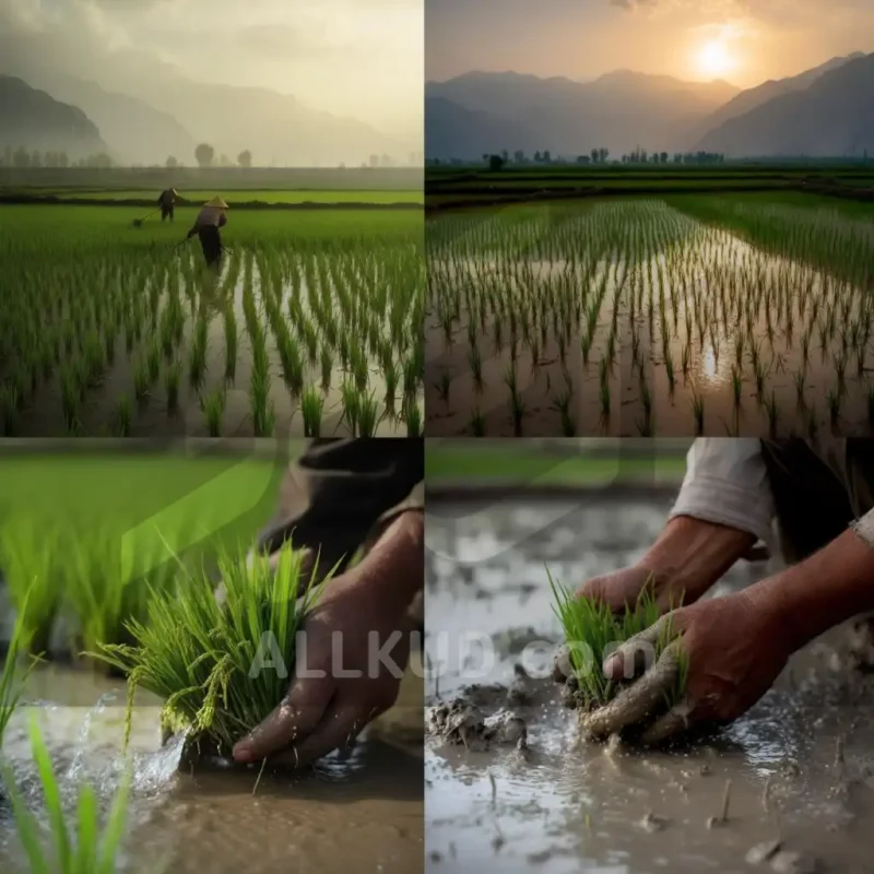 کشت برنج؛ از کاشت تا برداشت