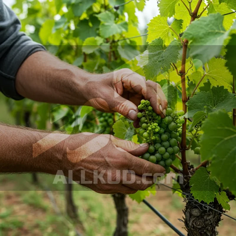 تنک شدن خوشه انگور
