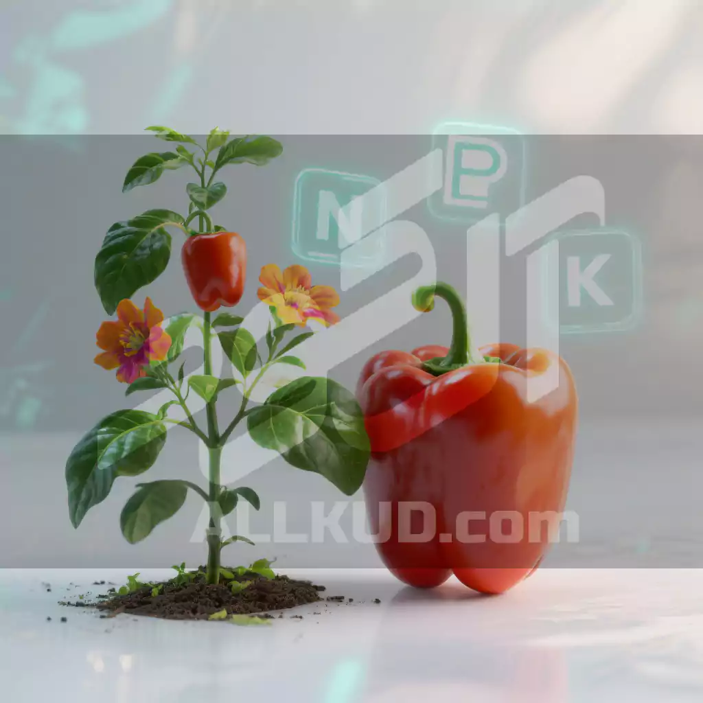 کوددهی فلفل دلمه: از افزایش باردهی تا جلوگیری از ریزش گل