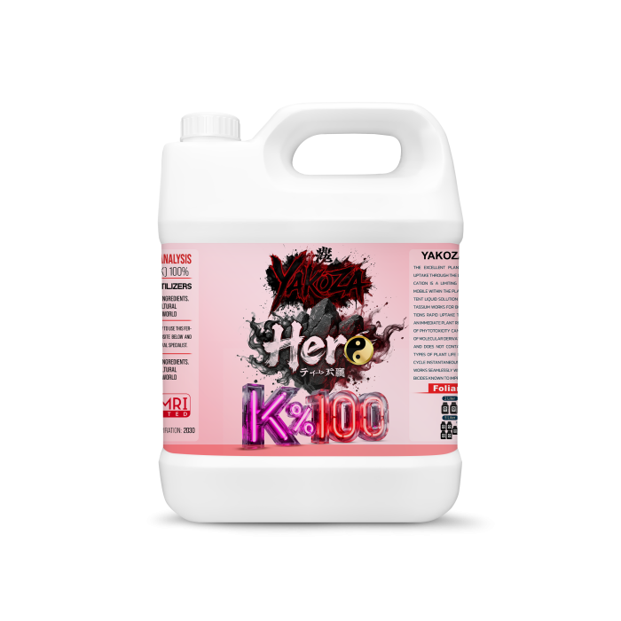 کود مایع پتاسیم یاکوزا؛ هیرو - افزایش کیفیت و عملکرد محصول