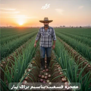 معجزه فسفیت پتاسیم برای پیاز